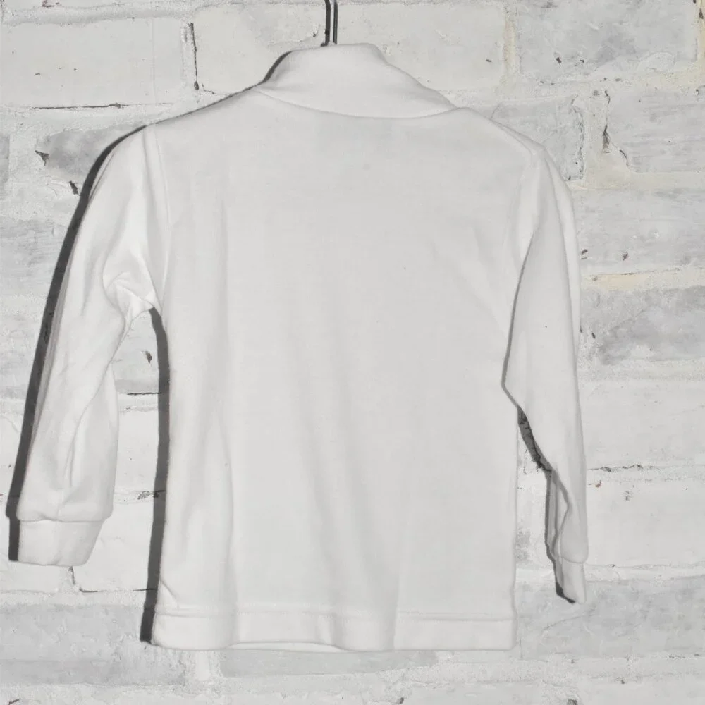 Vintage Holiday Glitter Teddy Bear Kids Closet Turtleneck Size 18 Months - Picture 6 of 6